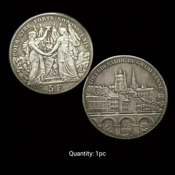 1876 Medal Coin.Replica Coins, Collectible Choice..NWT - Picture 7 of 7